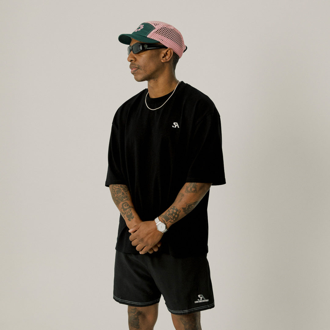 R.SPORT Classic Logo Tee - Black