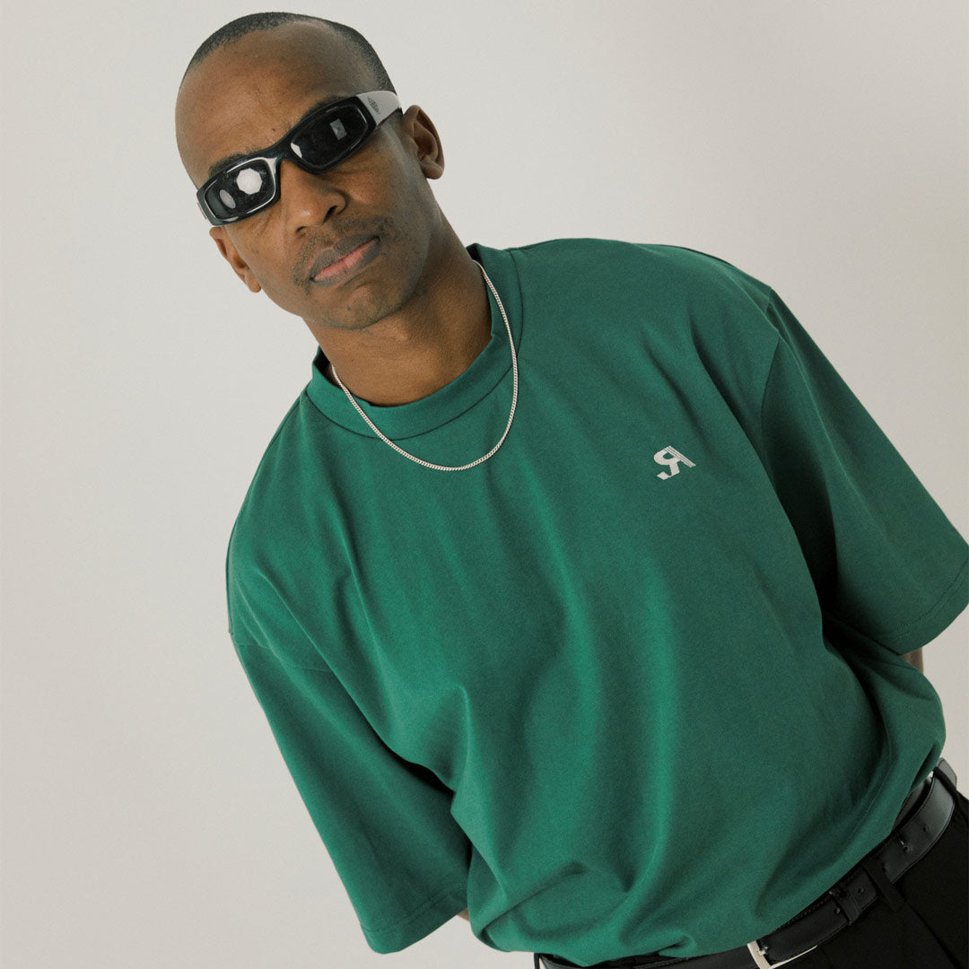 R.SPORT Classic Logo Tee - Emerald Green