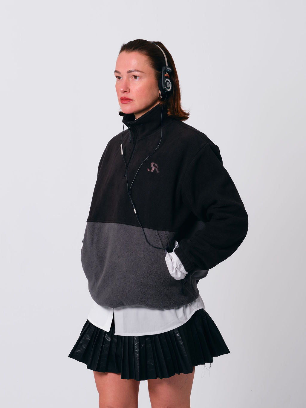 'ALL SPORTS' 1/4 Zip Polar Fleece Pullover