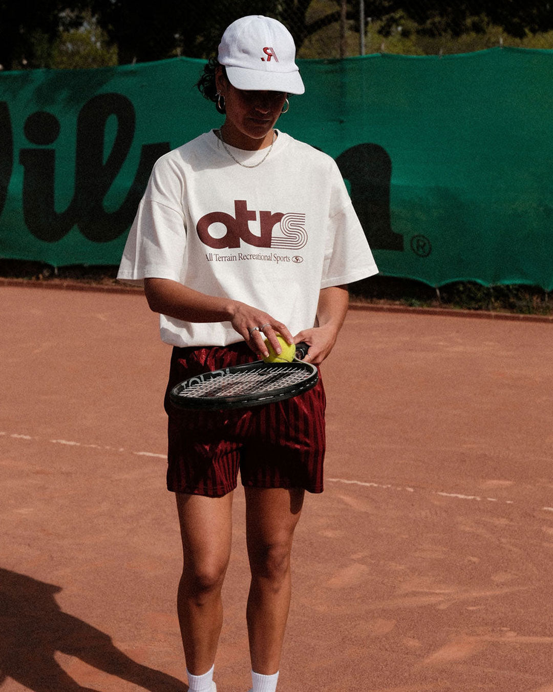 ATRS Cotton Tee - Pearl White