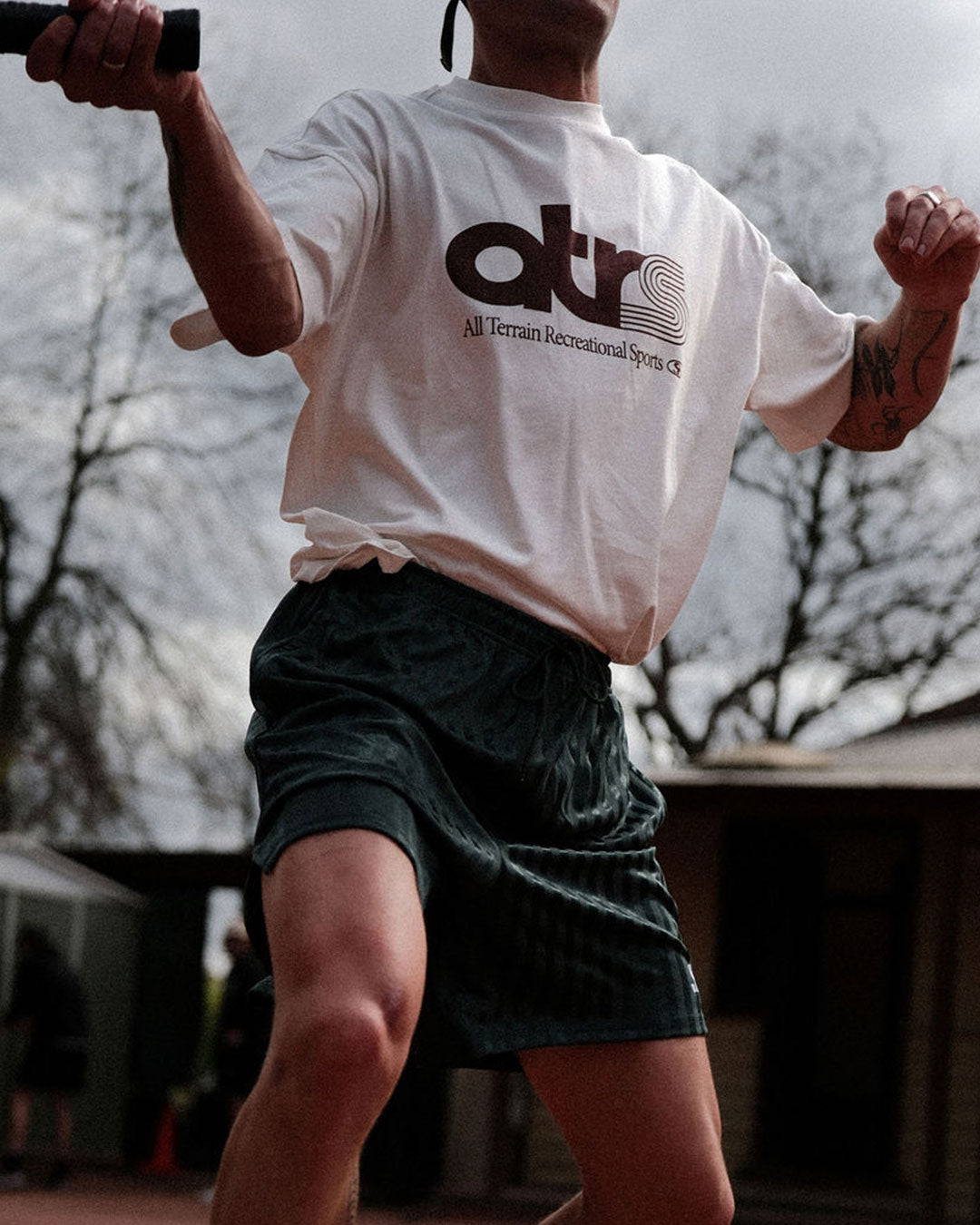 ATRS Cotton Tee - Pearl White