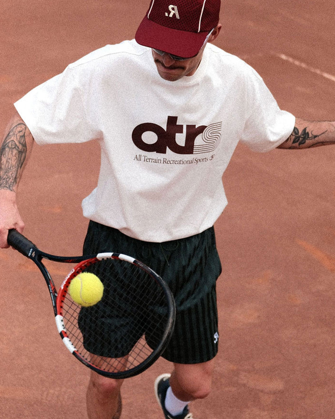 ATRS Cotton Tee - Pearl White