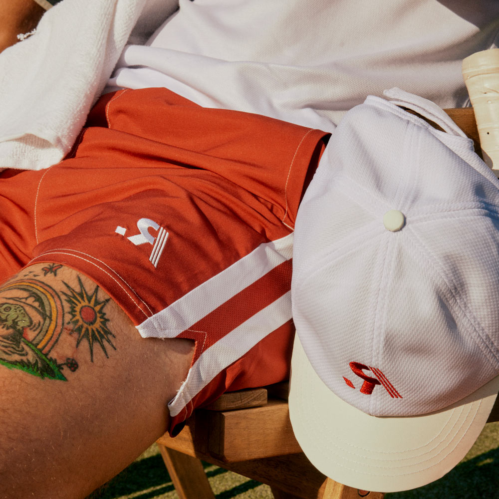 R.SPORT Tennis Hat - White/Red