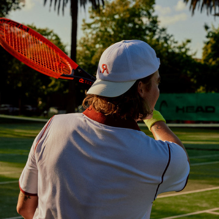 R.SPORT Tennis Hat - White