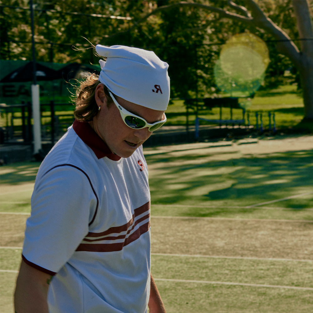 R.SPORT Tennis Head Scarf - White