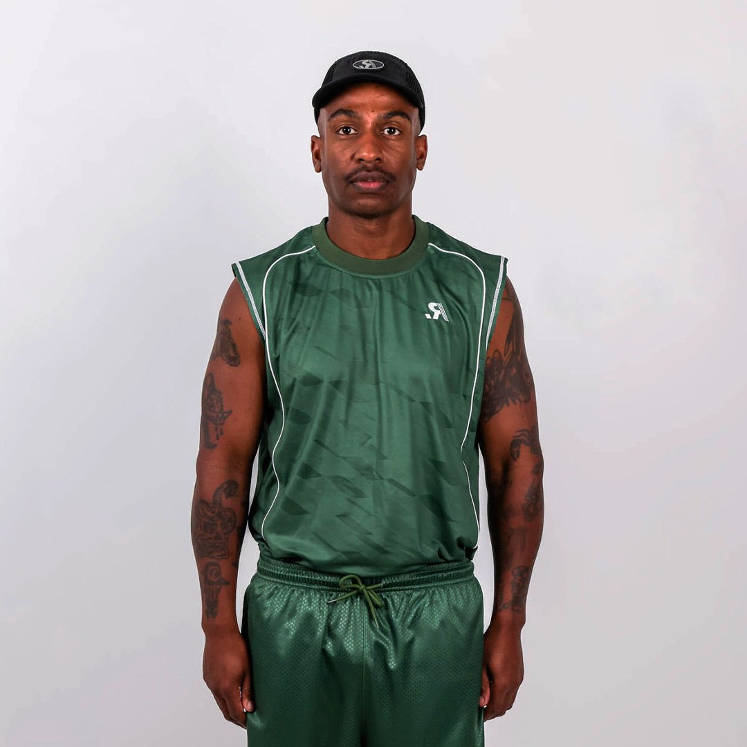 Football Training Sleeveless Jersey - Pesto