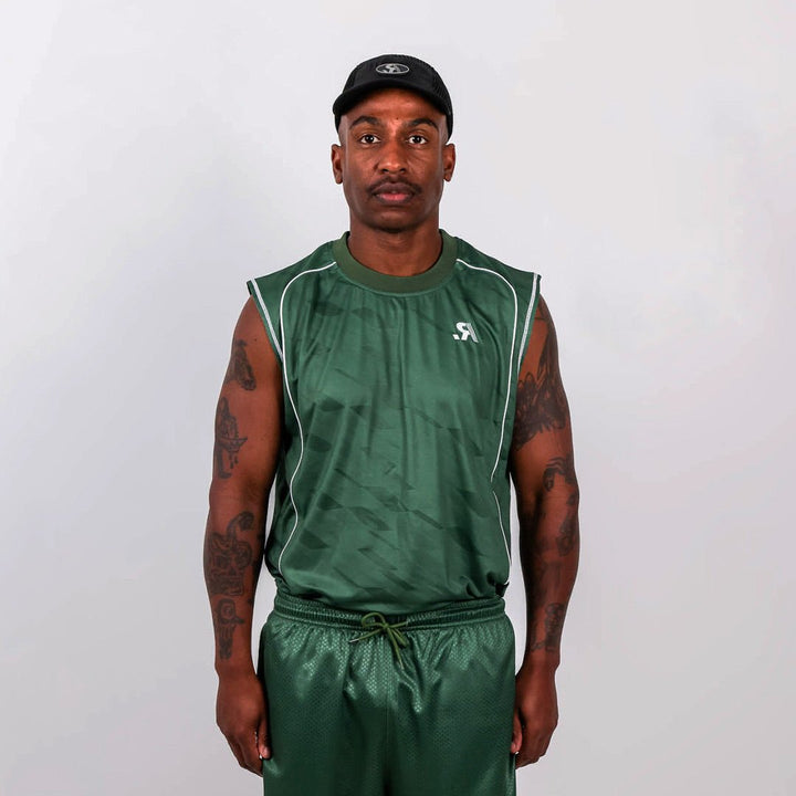 Football Training Sleeveless Jersey - Pesto
