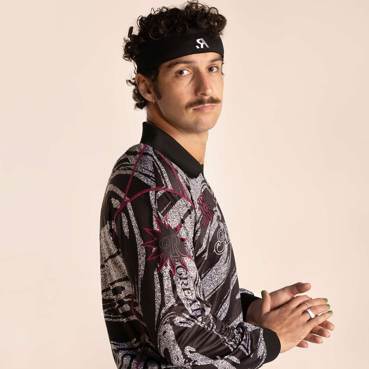 R.SPORT ATRS - Asphalt Marble Long Sleeve Jersey