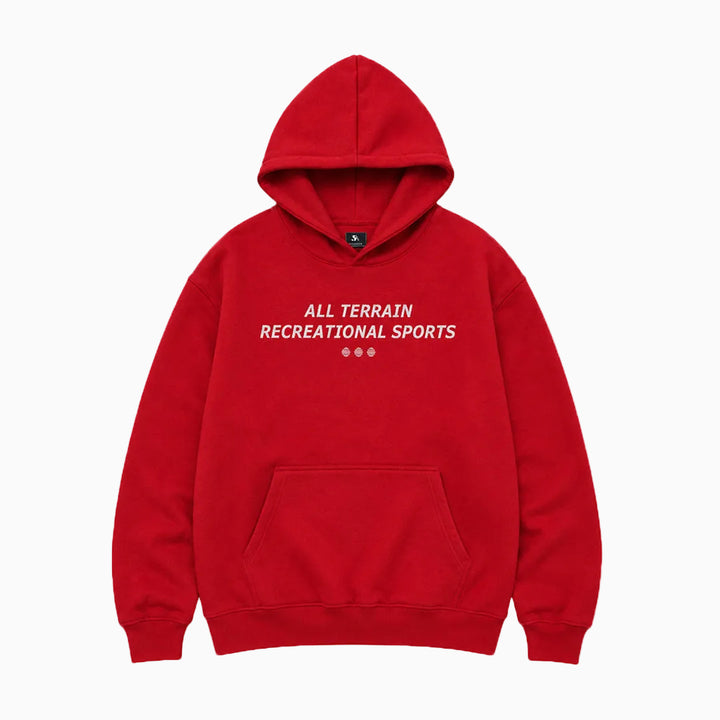 R.SPORT ATRS Logo Hoodie - Racing Red