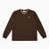 R.SPORT V-neck Long Sleeve Tee - Brown