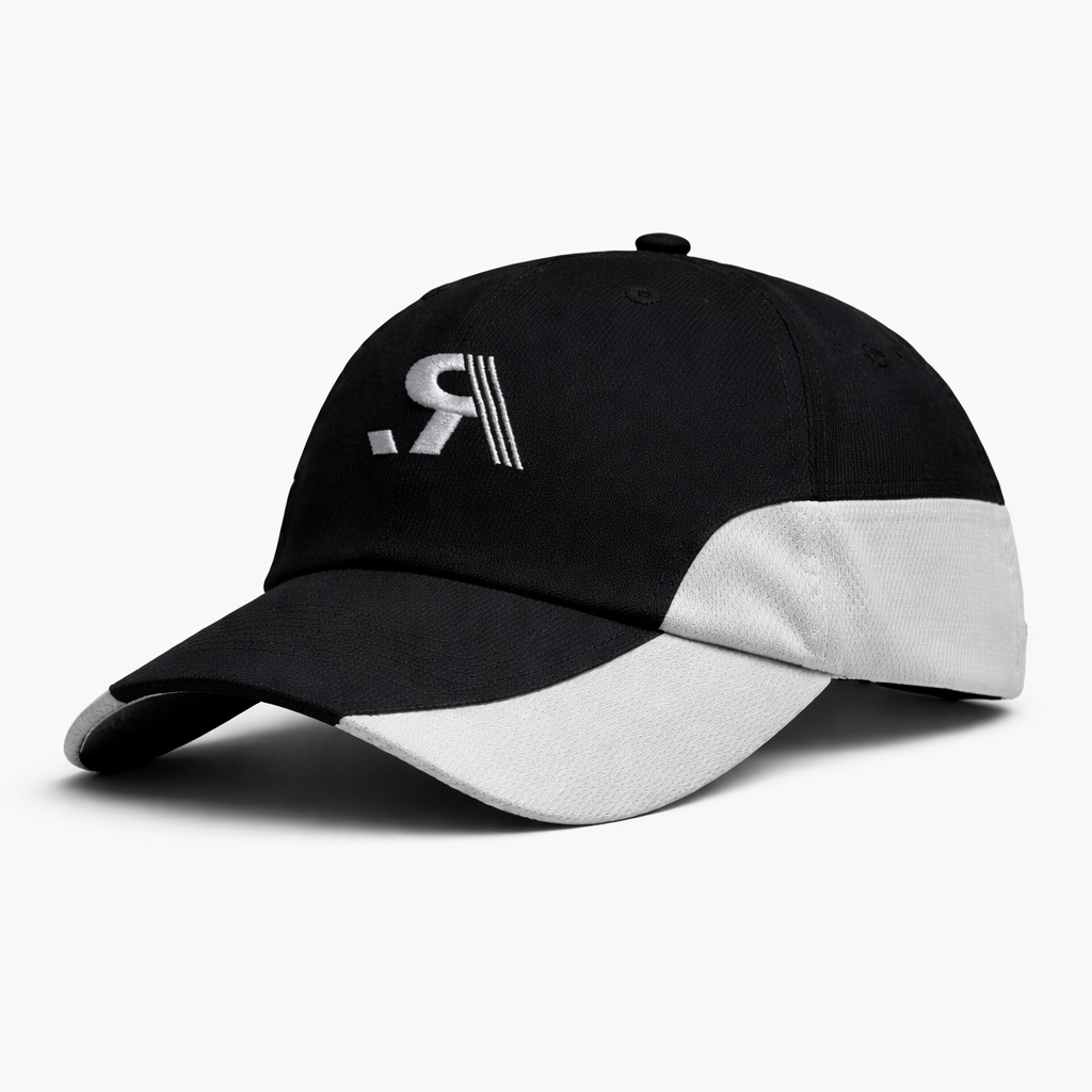 R.SPORT Tennis Hat - Black/White