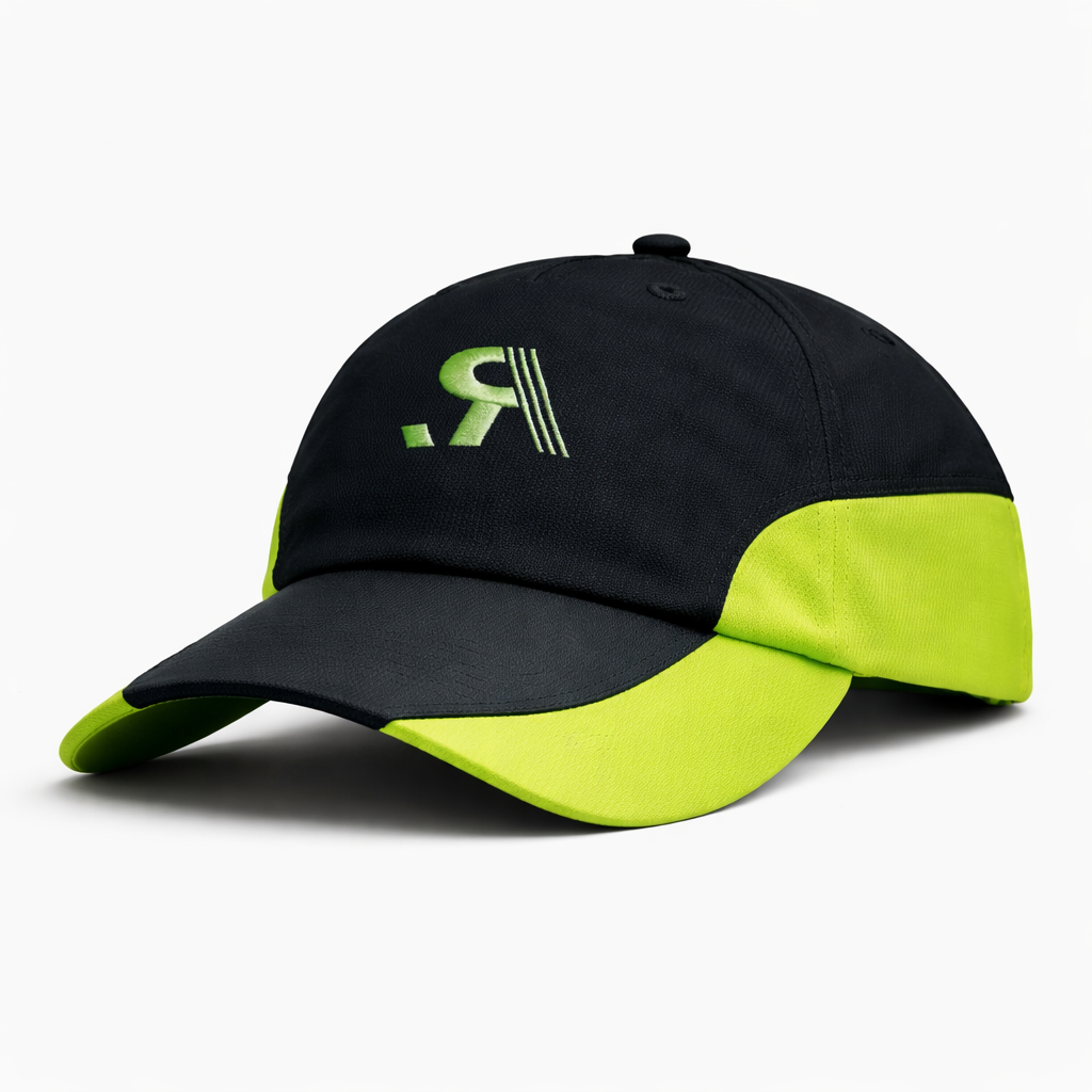 R.SPORT Tennis Hat - Dark Green/Lime