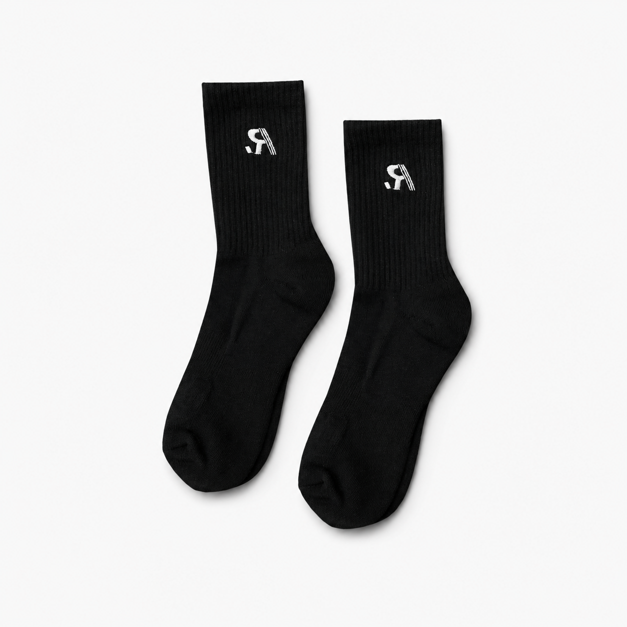 R.SPORT Classic Logo Sock - Black