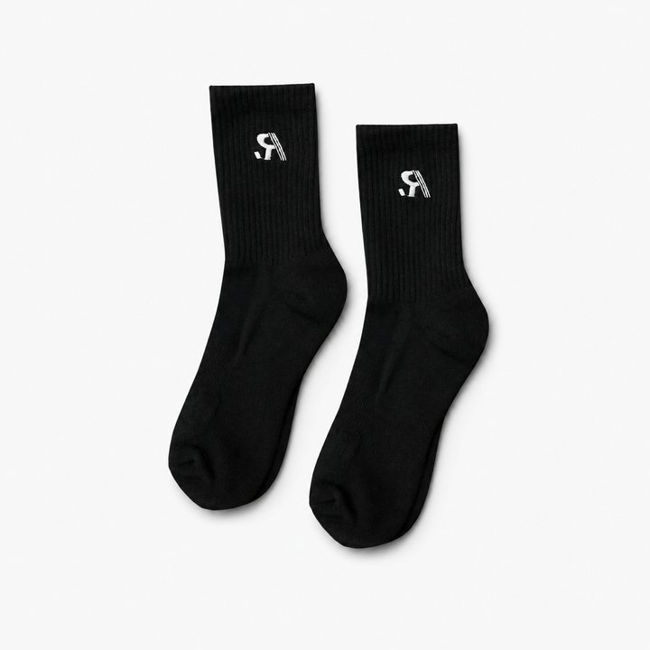 R.SPORT Classic Logo Sock - Black
