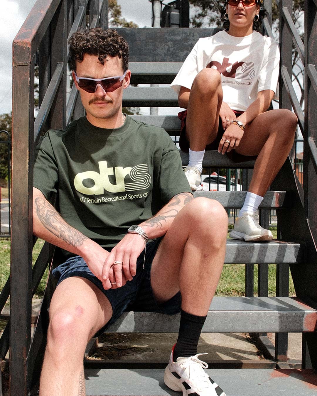 ATRS Cotton Tee - Jungle Green