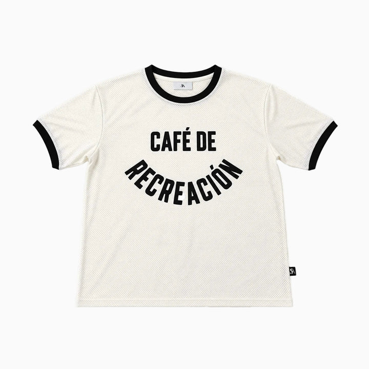 Café de Recreación - Mesh Ringer Tee