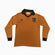 Ribbed Cotton Polo - Orange