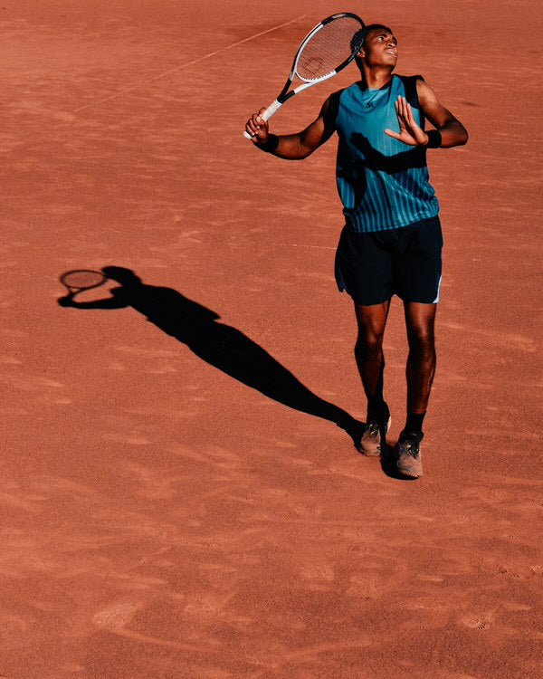 R.SPORT Tennis Sleeveless Top - Sky Blue/Navy