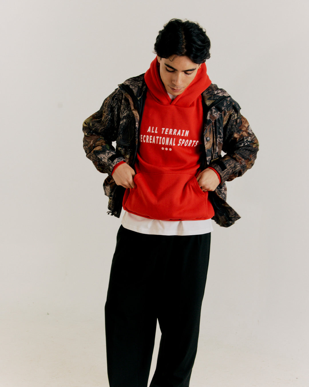R.SPORT ATRS Logo Hoodie - Racing Red