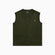 Buttoned Knit Vest - Rosemary Green