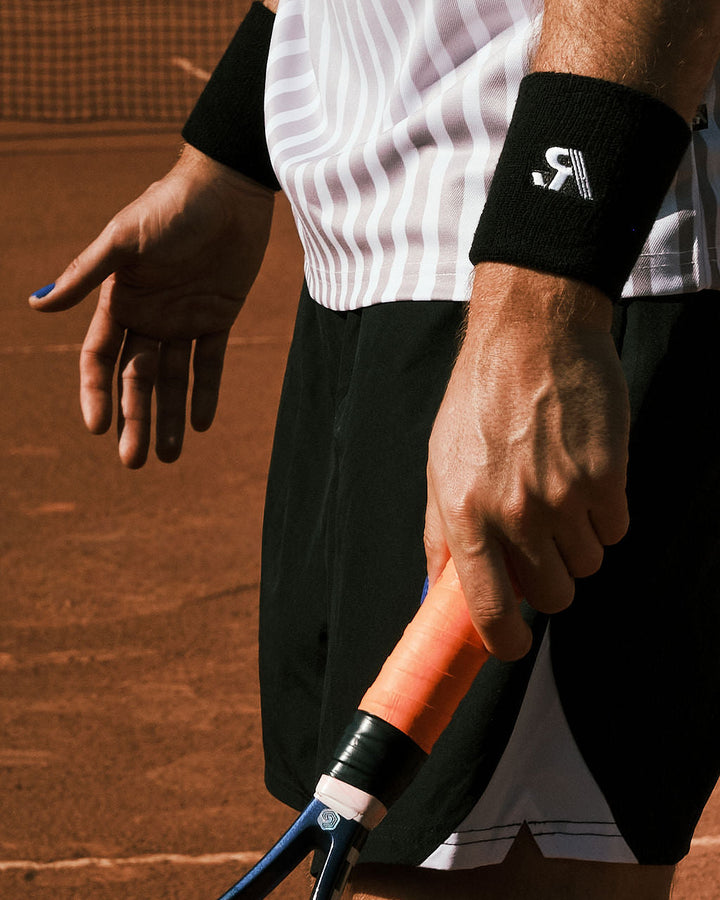 R.SPORT Wrist Sweatband Pair - Black