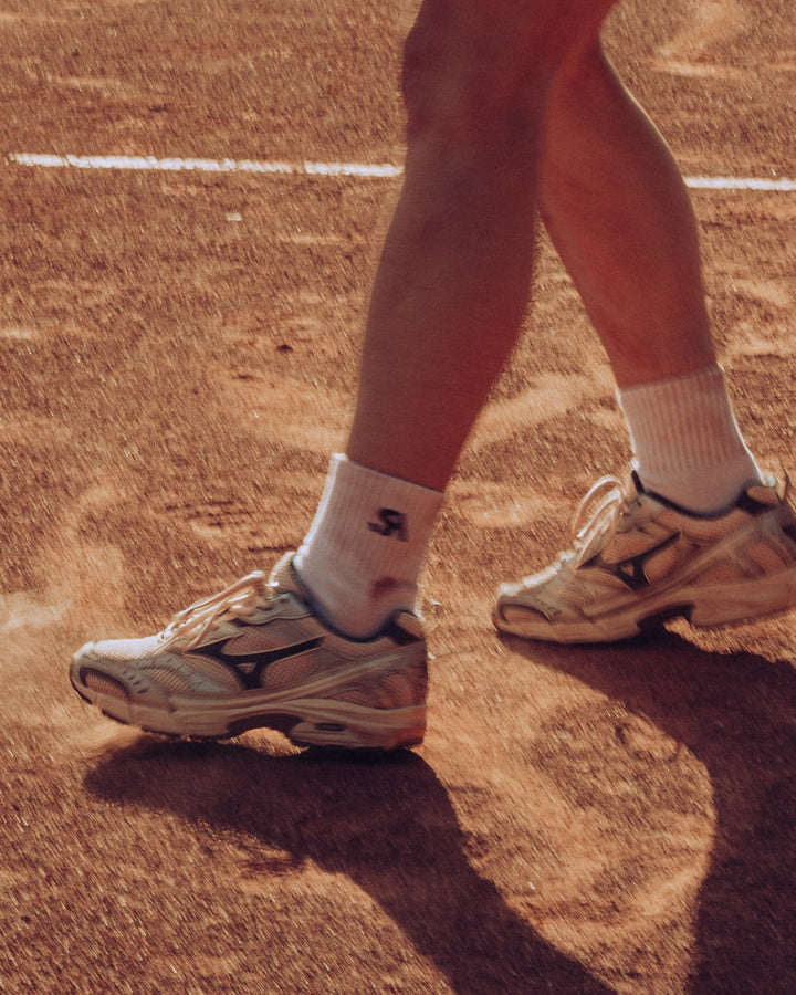 R.SPORT Classic Logo Sock - White