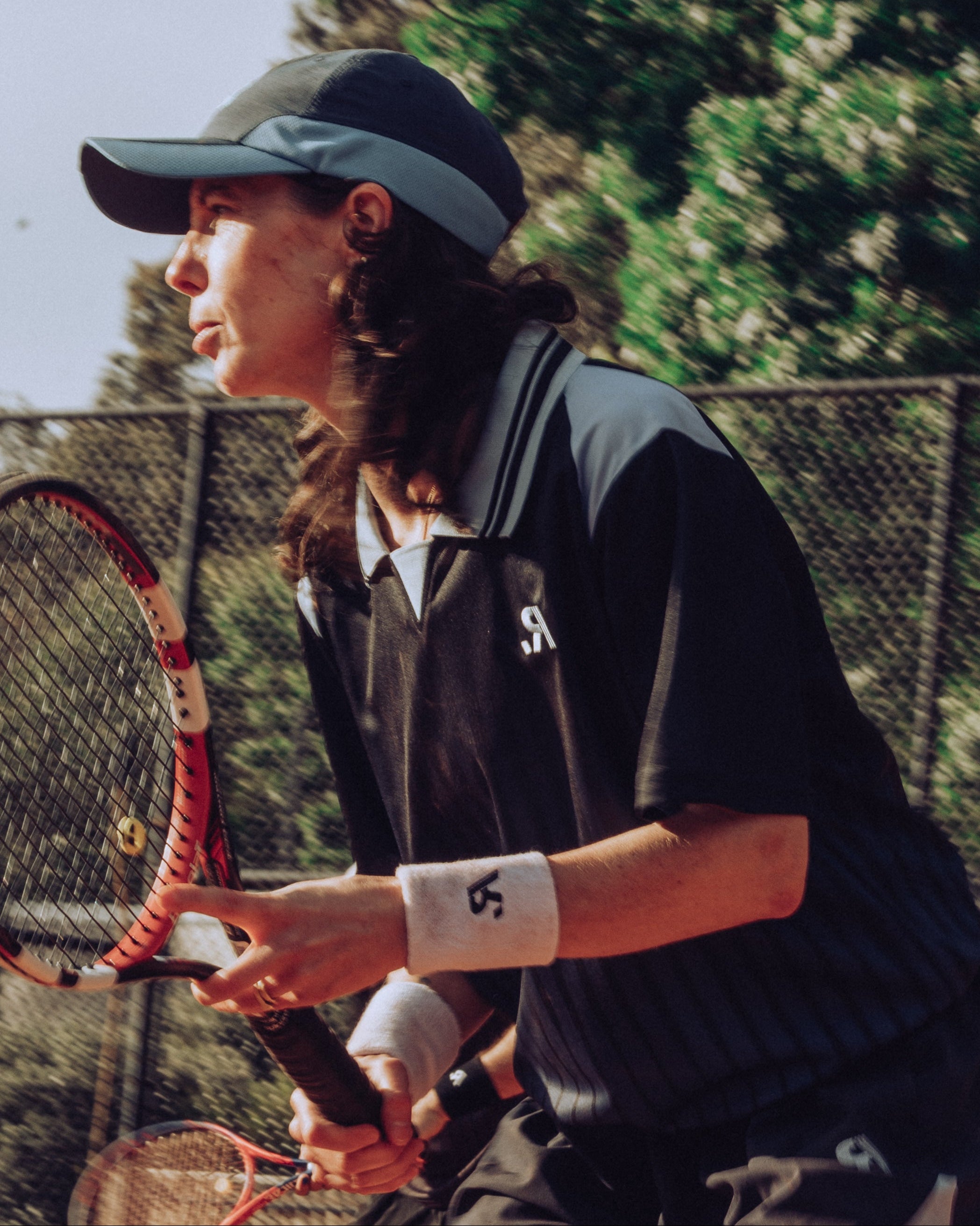 R.SPORT Wrist Sweatband Pair - White