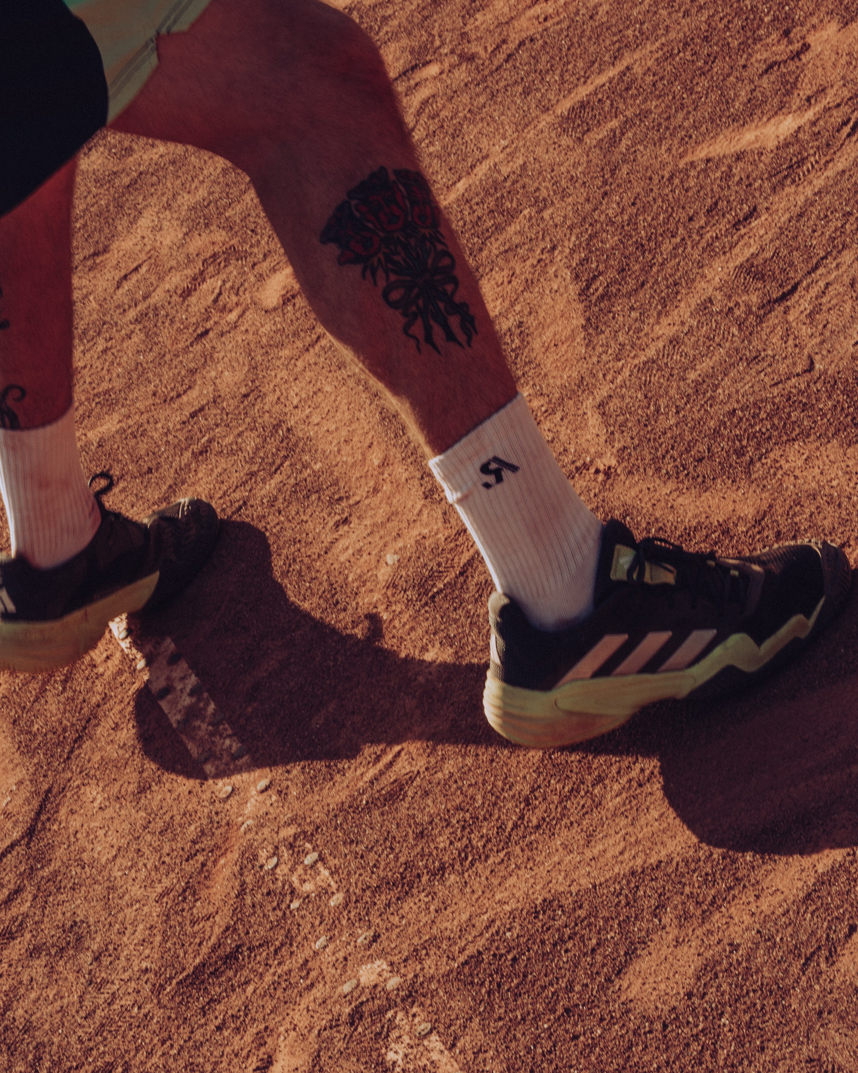 R.SPORT Classic Logo Sock - White