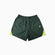 R.SPORT Tennis Shorts - Dark Green/Lime