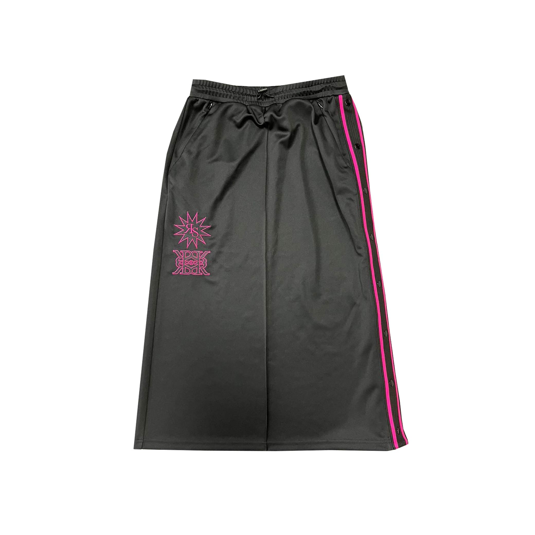 R.SPORT ATRS - Snap Button Skirt - Black & Pink
