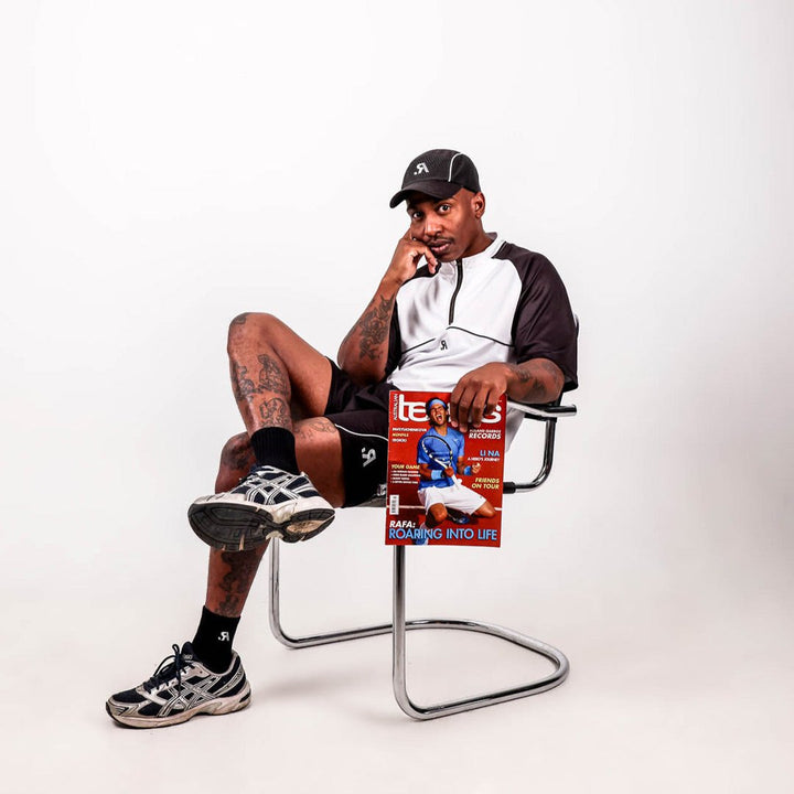 R.SPORT Tennis Hat - Black/White