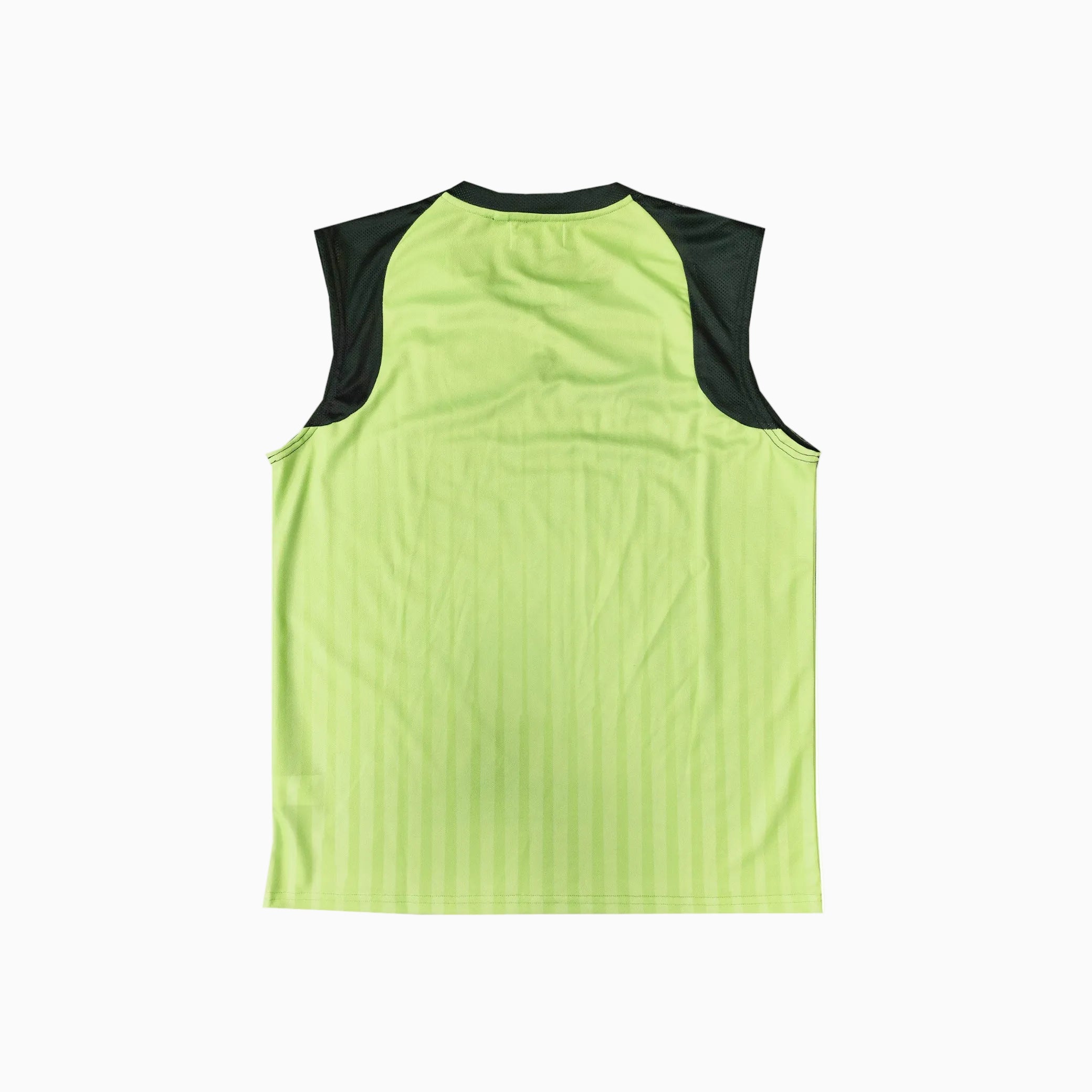 R.SPORT Tennis Sleeveless Top - Lime/Dark Green