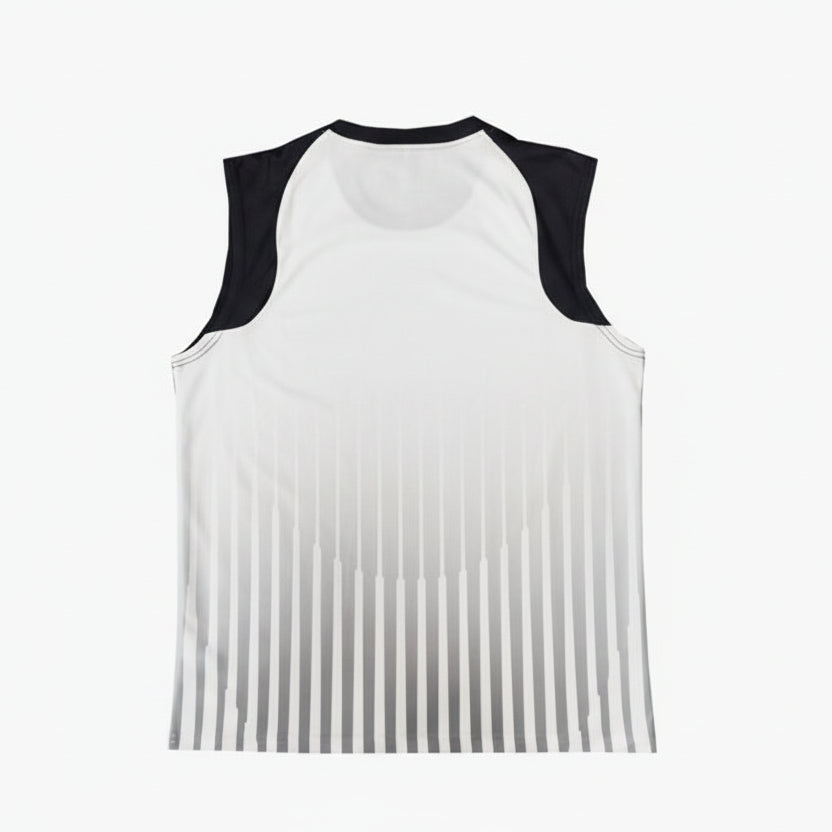 R.SPORT Tennis Sleeveless Top - White/Black