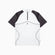 R.SPORT Tennis 1/4 Zip Top - White/Black