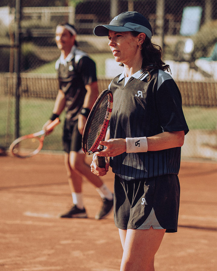 R.SPORT Tennis Shorts - Navy/Sky Blue