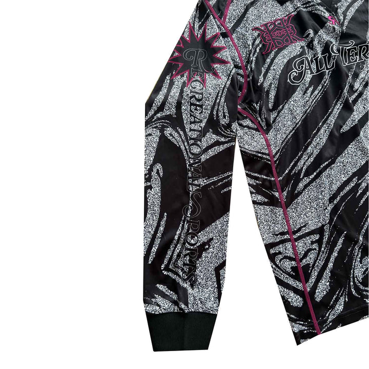 R.SPORT ATRS - Asphalt Marble Long Sleeve Jersey