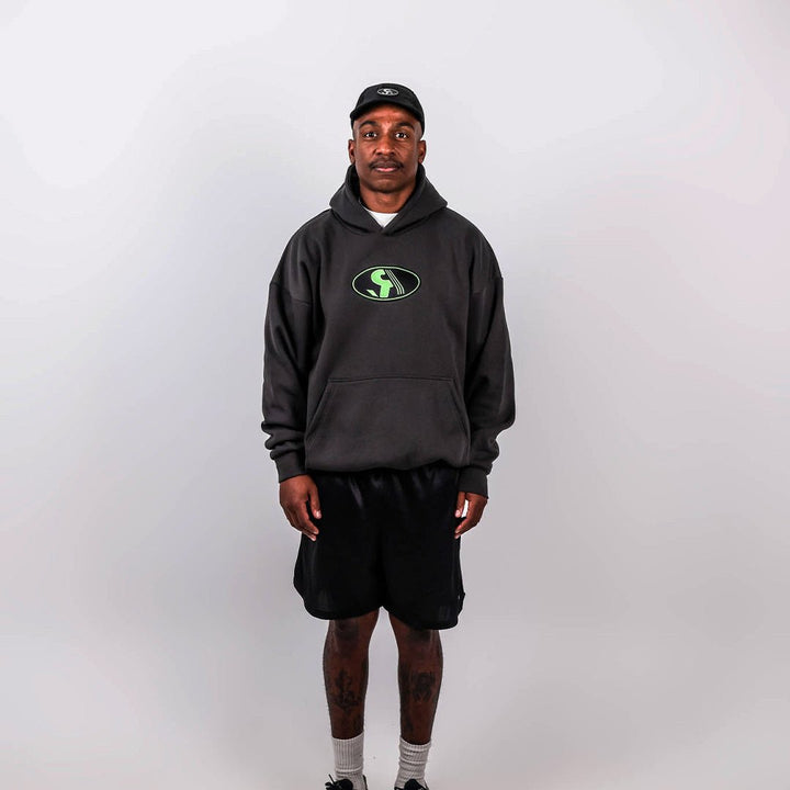 R.SPORT ATRS Logo Hoodie - Vintage Black