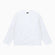 Long Sleeve Classic Logo Tee - White