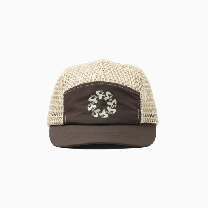 Ultra Mesh Cap - Brown & Cream