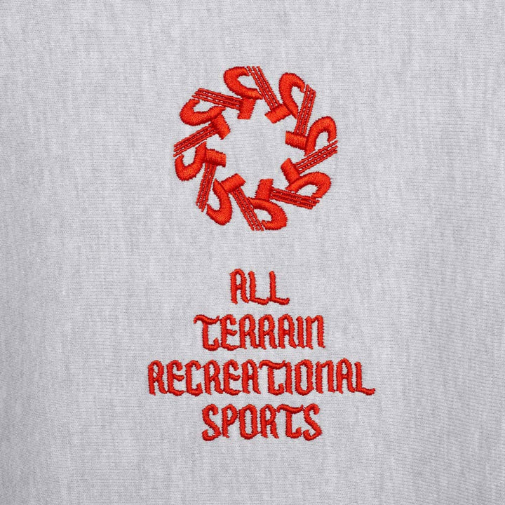 ATRS - Hoodie - Heather Gray/Red